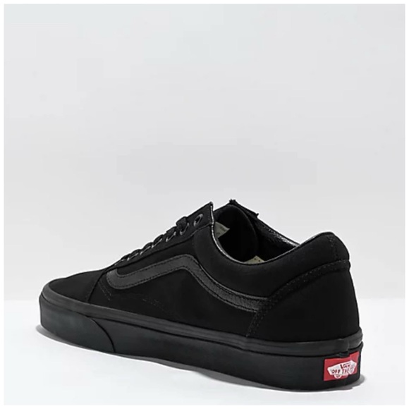 Vans • Old Skool Mono Black Skate Shoes • Men’s 5 - Picture 2 of 8